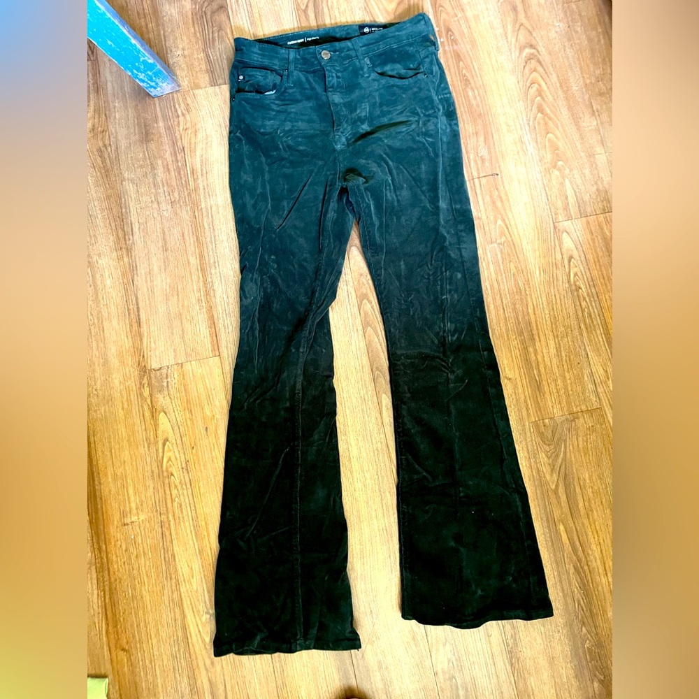 AG jeans corduroy bell bottom pants. size small womens